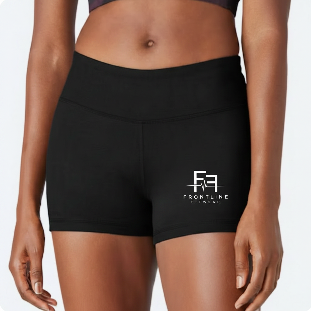 Frontline Fitwear Women's Shorts - Logo Lower